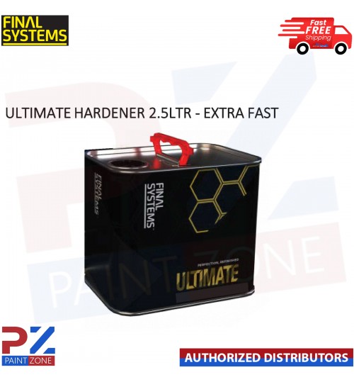 FINAL SYSTEMS ULTIMATE 2K HS EXTRA FAST HARDENER 2.5LTR FOR ULTIMATE CLEARCOAT 